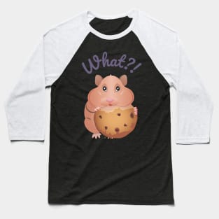 hamster eating cookies Baseball T-Shirt